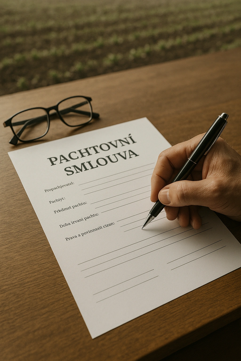 Pachtovní smlouva vzor – jak ji sepsat snadno a správně
