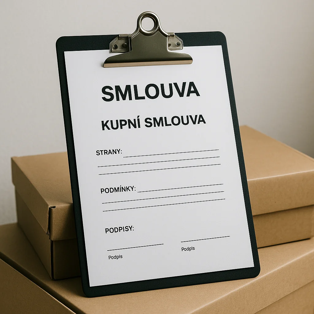 Kupní smlouva: vzor, náležitosti a časté chyby